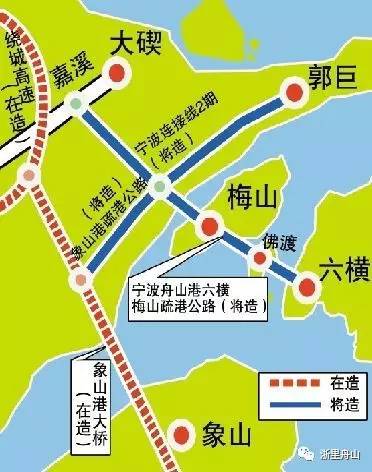 宁波梅山岛规划图揭晓，塑造未来城市新面貌