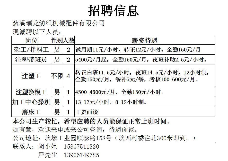 虞山镇最新招聘信息汇总